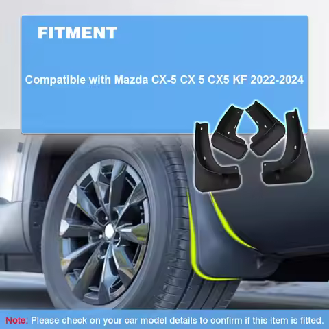 For Mazda CX-50 VA CX50 CX 50 2023 2024 2025 4 pcs Car Front Rear Wheel Mud Flap Kit Guards Mudguard