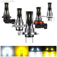 LOOKSHOW 1PC 9005/HB3/H4/H11/H7/H3/H6/H16/5202 Car LED Fog Light Super Bright Headlight O6S9