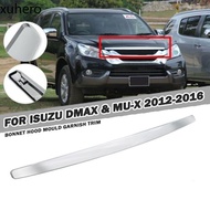 Auto Front Bumper Grille Chrome Hood Moulding for Isuzu DMAX 2011 2012 2013 2014 2015 2016 MUX 2012 