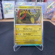 Haxorus R 140/172 Holo Foil TCG Pokemon Black and White Indonesia