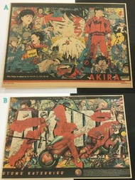 AKIRA 阿基拉 動畫 漫畫 復古 A3 牛皮紙 牛皮海報 卡通 裝飾 壁紙 海報