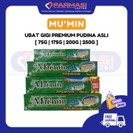 MU'MIN UBAT GIGI PREMIUM PUDINA ASLI - 75G | 175G | 200G | 250G