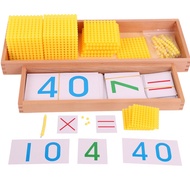 Montessori bank and decimal game