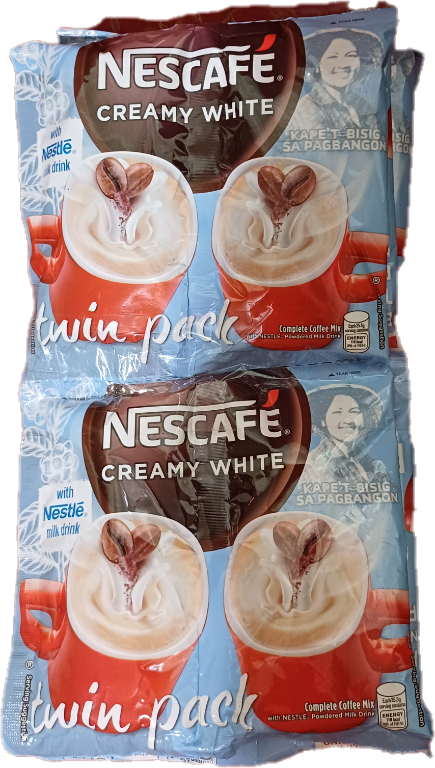 Nescafe Creamy White Twin Pack (51g x 10packs) 3-in-1 Coffee Mix