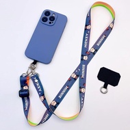 handphone sling handphone wrist strap handphone strap Mobile Phone Back Clip Lanyard Lanyard Crossbo