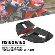 Motorcycle Winglet Fixed Wind Wing for Honda CBR1000RR CBR 1000RR ABS Carbon Fiber Aerodynamic Wingl