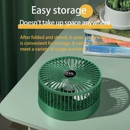 Foldable Fan Portable Silencioso Floor Fan Ventilador Portatil USB Rechargeable Gear Table Desk Outdoor Camping Fan