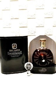 {50年陳釀小路易十三} 👍👍👍少有80年代末 人頭馬百家樂手工水晶瓶 「世紀卓越」特優香檳老干邑700ml(收藏飲用两皆宜)