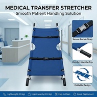 PurePeak Stretcher Folding Stretcher With Bag Lightweight Foldable Rescue Stretcher Ambulance Use