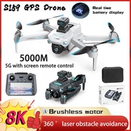 S159 GPS Rc Drone 5G Transmission Professional 8K HD Aerial Dual Camera Omnidirectional Screen Laser