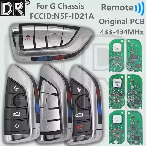 DR N5F-ID21A/ID21A ID49Chip 434MHz Original PCB Car Remote Key For BMW 3 5 6 7 X3 X5 X7 G Series G01