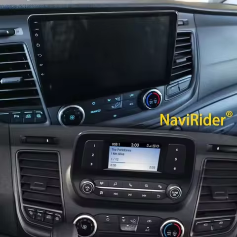 For Ford Transit Custom Van Bj 2018 2020 2021 Android 14 Multimedia Video Car Radio Player GPS Navig