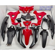 Honda Wave Alpha110 Cover Set (Free Sticker ) DRUM