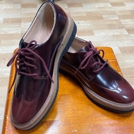 Clarks女真皮皮鞋 Zante Zara Burgundy