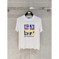 GIVENCHY/GIVENCHY 2026 Early Spring New Style Short-Sleeved T-Shirt Men's Women's Couple Style Lette