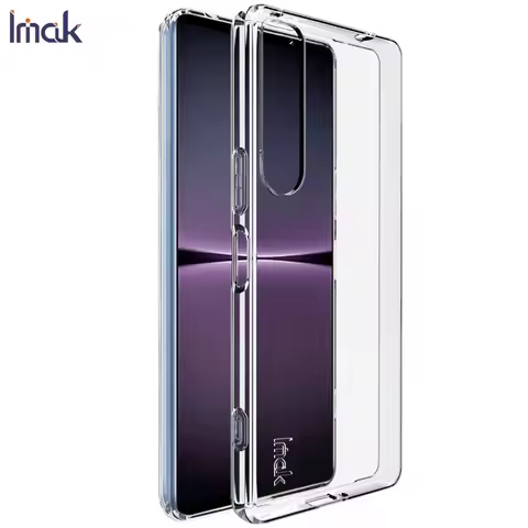 For Sony Xperia 1 IV Case IMAK Ultra Thin Soft Clear Back Cover Phone Cases Funda For Sony Xperia 1 