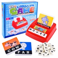 Early Learning Spelling Literacy Kids Scrabbling Fun Game (Literacy Game) (1102) ♥ READY STOCK ♥