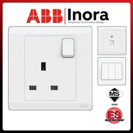 [ SIRIM ] ABB INORA Series Switches Socket Series Switches (BL101 / BL102/ BL908/ BL333/ BL429/ BL..