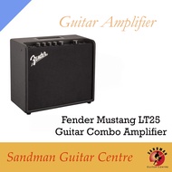 Fender Mustang LT25 Guitar Combo Amplifier, 230V UK