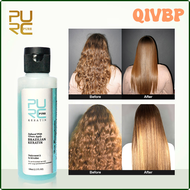 QIVBP PURC 3.7% Apple Flavor Keratin Treatment Straightening Hair Repair Damage Frizzy Hair Brazilian Keratin Treatment Hair Care VMZIP