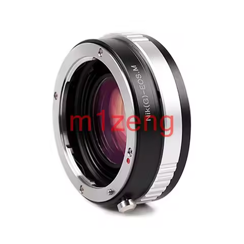 N/G-EOSM Focal Reducer Speed Booster adapter ring for nikon g AI F lens to canonEF-M EOSM/M2/M3/m5/M