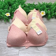Ventilated, anti-sagging, polka dot nursing bra (nice product)