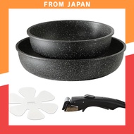 CAROTE Ceramic Non-Stick Cookware Set - Versatile and Safe for All Heat Sources, Eco-Friendly with