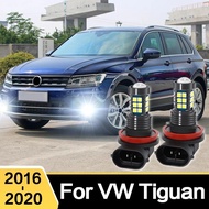 LED Car Light Front Bulb Fog Lamp For Volkswagen VW Tiguan 2 MK2 2016 2017 2018 2019 2020 Accessorie