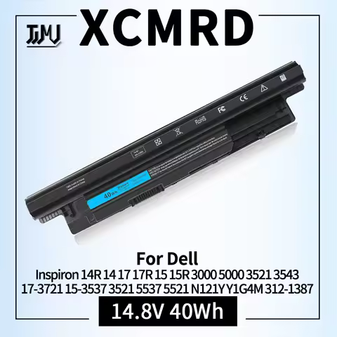 XCMRD 40Wh Battery for Dell Inspiron 14R 14 17 17R 15 15R 3000 5000 3521 3543 3421 5721 5537 17-3721