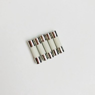 5Pcs T8AH250V microwave oven universal delay fuse tube T8AH250V 5*20MM ceramic