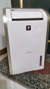 SHARP除濕機 DW-E13HT-W 夏普 衣物乾燥 自動除溼機 13L/日 除濕機 二手狀況良好