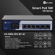 Hi-view POE HS-SW6 2P4 BT-AI HS Series (6Port)