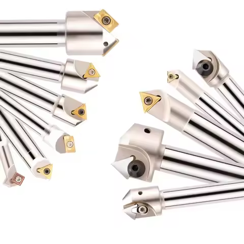 HOT 45 Degrees/60 Degrees/90 Degrees/120 Degrees SSP SSK SSY SSH TP45 TCMT Chamfer End Milling Cutte