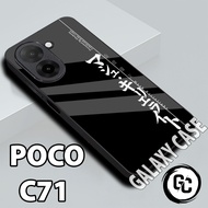 Glossy Softcase poco C71/Case poco C71 Men's/case poco C71 glitter/casing poco C71/case hp poco C71