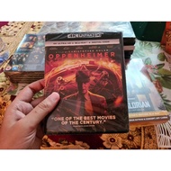 CHRISTOPHER NOLAN OPPENHEIMER 4K ULTRA HD + STD BLU RAY NEW SEALED US IMPORT REGION FREE