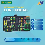 FEIBAO Network Repair Toolkit 13 in 1 / Tool Kit Set
