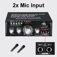 Power Amplifier Bluetooth Karaoke Mini Hifi Stereo Class D 600 Watt