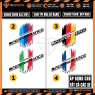 Tricolor Italian Style Car Stamp | AMG AMG AMG AMG AMG AMG | Phap Phap | Duc Duc | Performance Multi