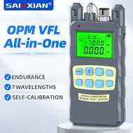 2-in-1 Fiber Optic Tester, High Precision OPM + Red Light Source for Telecom Maintenance