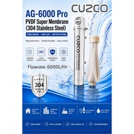 Cuzco AG-6000 Pro PVDF Super Membrane(304 Stainless Steel)/Ultra Filtration UF Membrane Water Filter