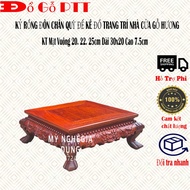 Đế rồng kỷ rồng gỗ hương