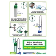Medical Oxygen 8Liter Aluminum Portable Cylinder