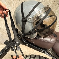 4-Claw Design Polypropylene Motorcycle Helmet Retractable Strap - 30kg Load Elastic Tie-Down for Lug