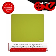 ATK 99G Air XSoft Thick Anti-Slip Rubber Base ESport Gaming Mousepad - Large Matcha Green