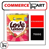 Julie's Love Letters Strawberry Wafer Biscuit Tin 700g