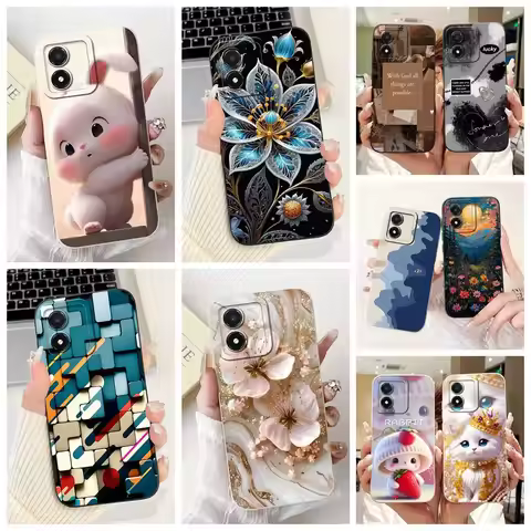 For Honor X5 Case VNA-LX2 VNA-LX3 Luxury Candy Painted Cover Soft TPU Phone Case For Honor X5 Plus X