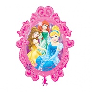 [SG SELLER] Disney Princess Mirror Frame Foil Balloon 31inch