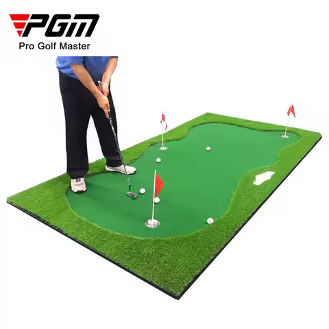 PGM Indoor Golf Putting Green 100x300cm Indoor Outdoor Training Putter Mat Practice Putting Green fo