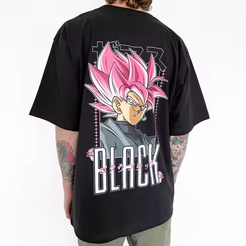 Dragon Ball Zamasu Trendy Short Sleeves Summer Fashionable Comfortable Sports Casual Half Sleeve Cou