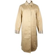 เสื้อโค้ททรงระเบียงลายทางสำหรับผู้หญิง ยี่ห้อ Burberry มือสอง รุ่น FDC32-202-40 ทำจากผ้าฝ้ายและโพลีย